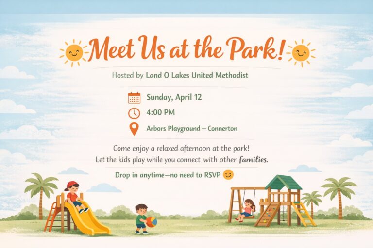 Meet Us at the Park!